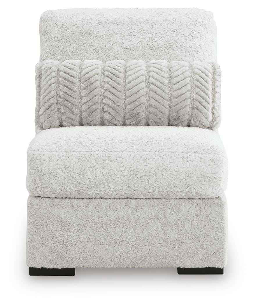 Cuddle Plush Arctic 5-Piece Sectional with LAF Chaise by Ashley at Eve Furniture