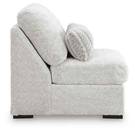 Cuddle Plush Arctic 5-Piece Sectional with LAF Chaise by Ashley at Eve Furniture