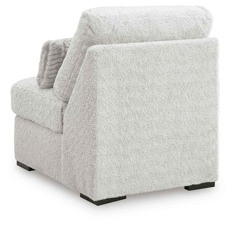 Cuddle Plush Arctic 5-Piece Sectional with LAF Chaise by Ashley at Eve Furniture