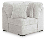 Cuddle Plush Arctic 5-Piece Sectional with LAF Chaise by Ashley at Eve Furniture