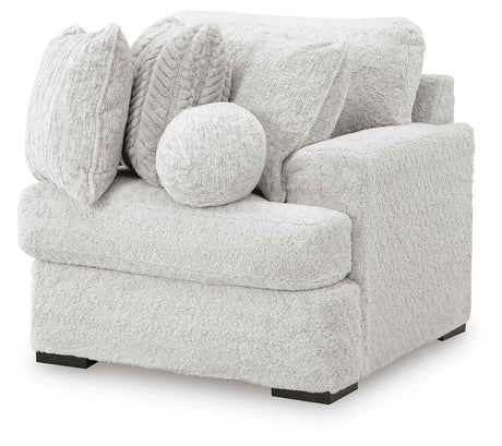 Cuddle Plush Arctic 5-Piece Sectional with LAF Chaise by Ashley at Eve Furniture