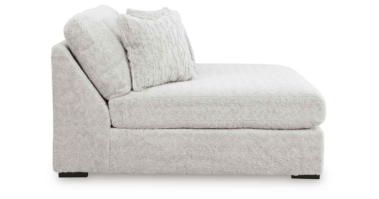 Cuddle Plush Arctic 5-Piece Sectional with LAF Chaise by Ashley at Eve Furniture