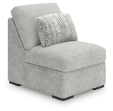 Cuddle Plush Arctic Armless Chair by Ashley at Eve Furniture