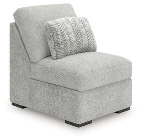 Cuddle Plush Arctic Armless Chair by Ashley at Eve Furniture