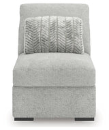 Cuddle Plush Arctic Armless Chair by Ashley at Eve Furniture