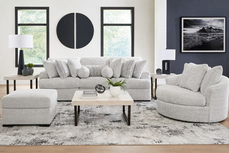 Cuddle Plush Arctic Living Room Set by Ashley at Eve Furniture