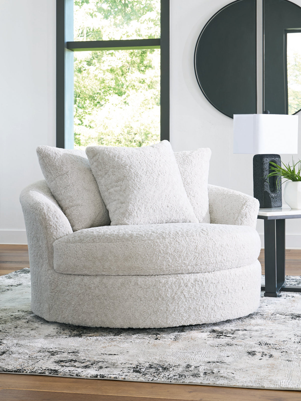 Cuddle Plush Arctic Living Room Set by Ashley at Eve Furniture