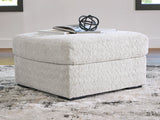 Cuddle Plush Arctic Oversized Accent Ottoman by Ashley at Eve Furniture