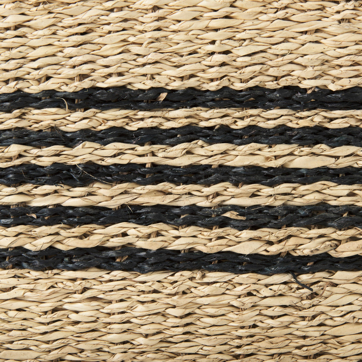 Cullen (Set of 3) Grey Twisted Seagrass Square Basket by Mercana at Eve Furniture