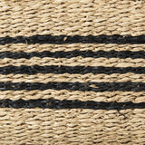 Cullen (Set of 3) Grey Twisted Seagrass Square Basket by Mercana at Eve Furniture