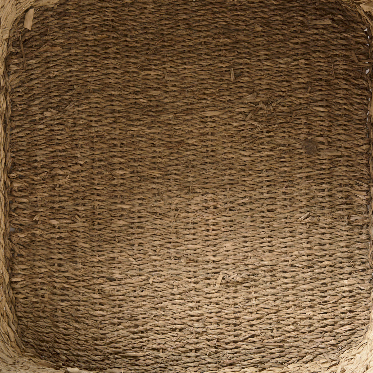 Cullen (Set of 3) Grey Twisted Seagrass Square Basket by Mercana at Eve Furniture