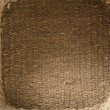 Cullen (Set of 3) Grey Twisted Seagrass Square Basket by Mercana at Eve Furniture