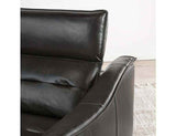 Cullman Black Leather Power Recliner Accent Chair by Classic Home at Eve Furniture
