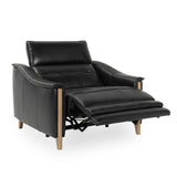 Cullman Power Recliner - Black by Classic Home at Eve Furniture