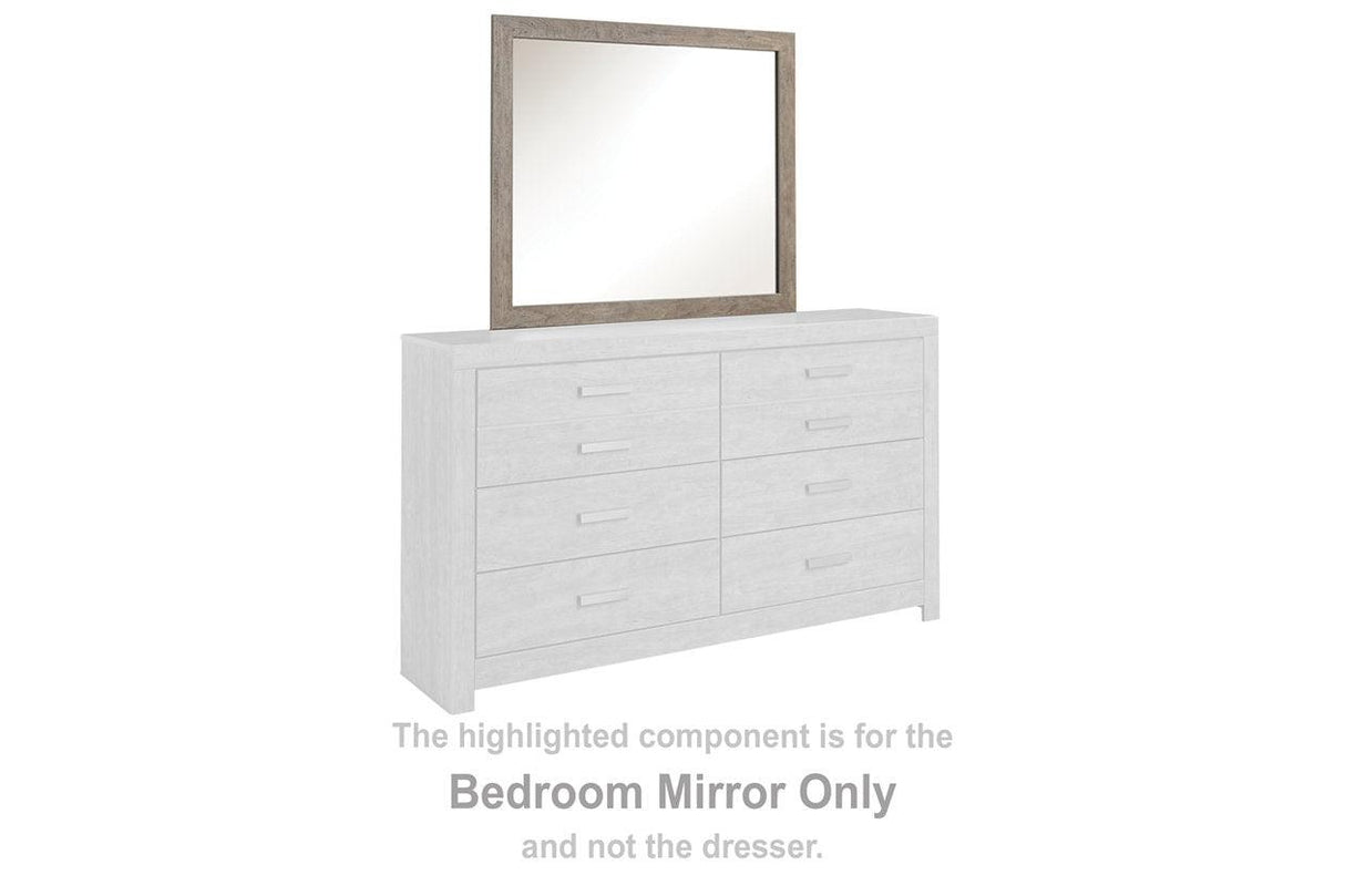 Culverbach Gray Bedroom Mirror (Mirror Only) by Ashley at Eve Furniture