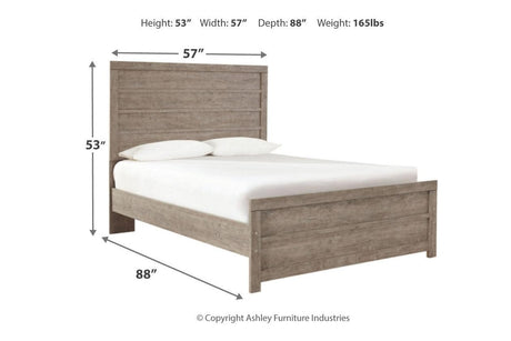 Culverbach Gray Full Panel Bed by Ashley at Eve Furniture
