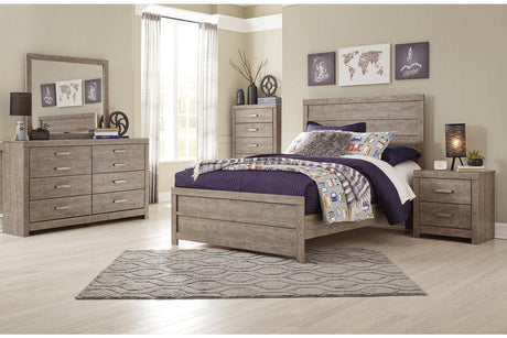 Culverbach Gray Full Panel Bed by Ashley at Eve Furniture