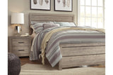 Culverbach Gray King Panel Bed by Ashley at Eve Furniture