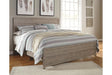 Culverbach Gray King Panel Bed by Ashley at Eve Furniture