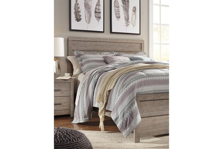 Culverbach Gray Queen Panel Bed by Ashley at Eve Furniture