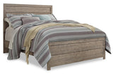 Culverbach Gray Queen Panel Bed by Ashley at Eve Furniture