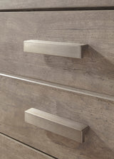 Culverbach Gray Upholstered Panel Bedroom Set by Ashley at Eve Furniture