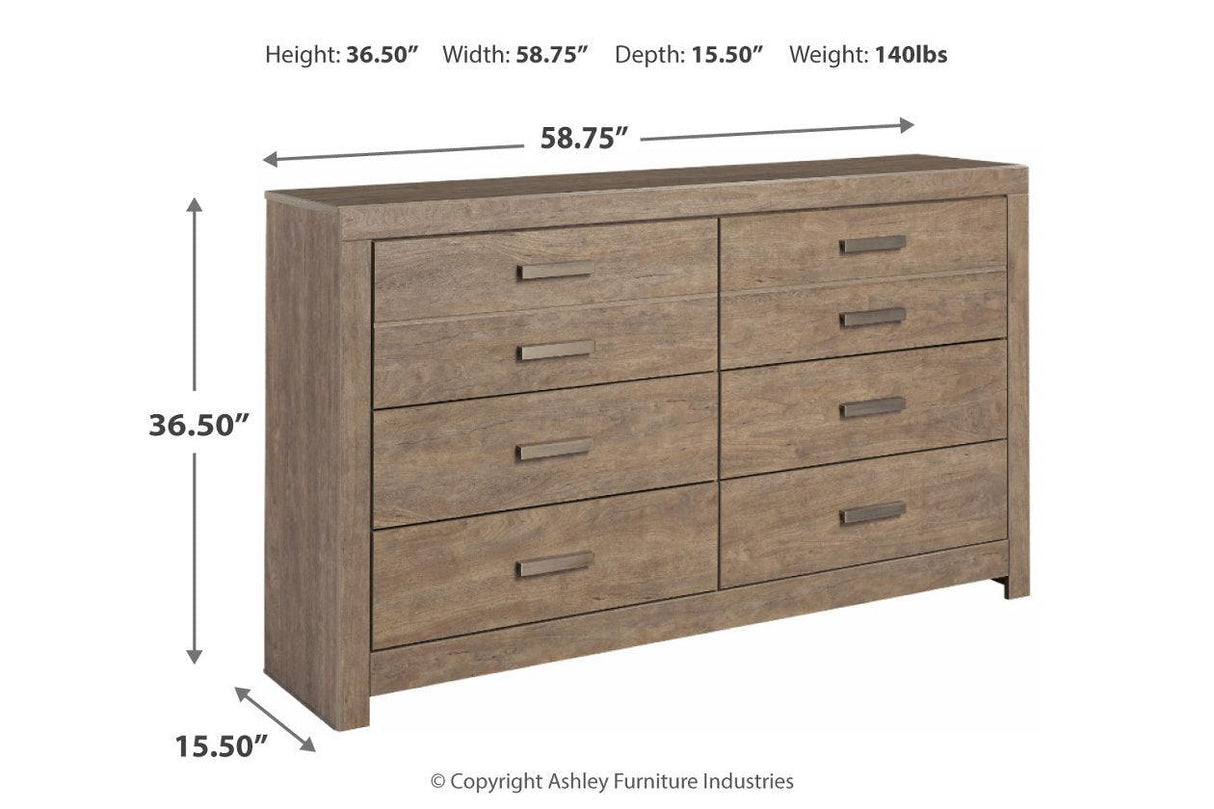 Culverbach Gray 6 Drawer Dresser by Ashley at Eve Furniture