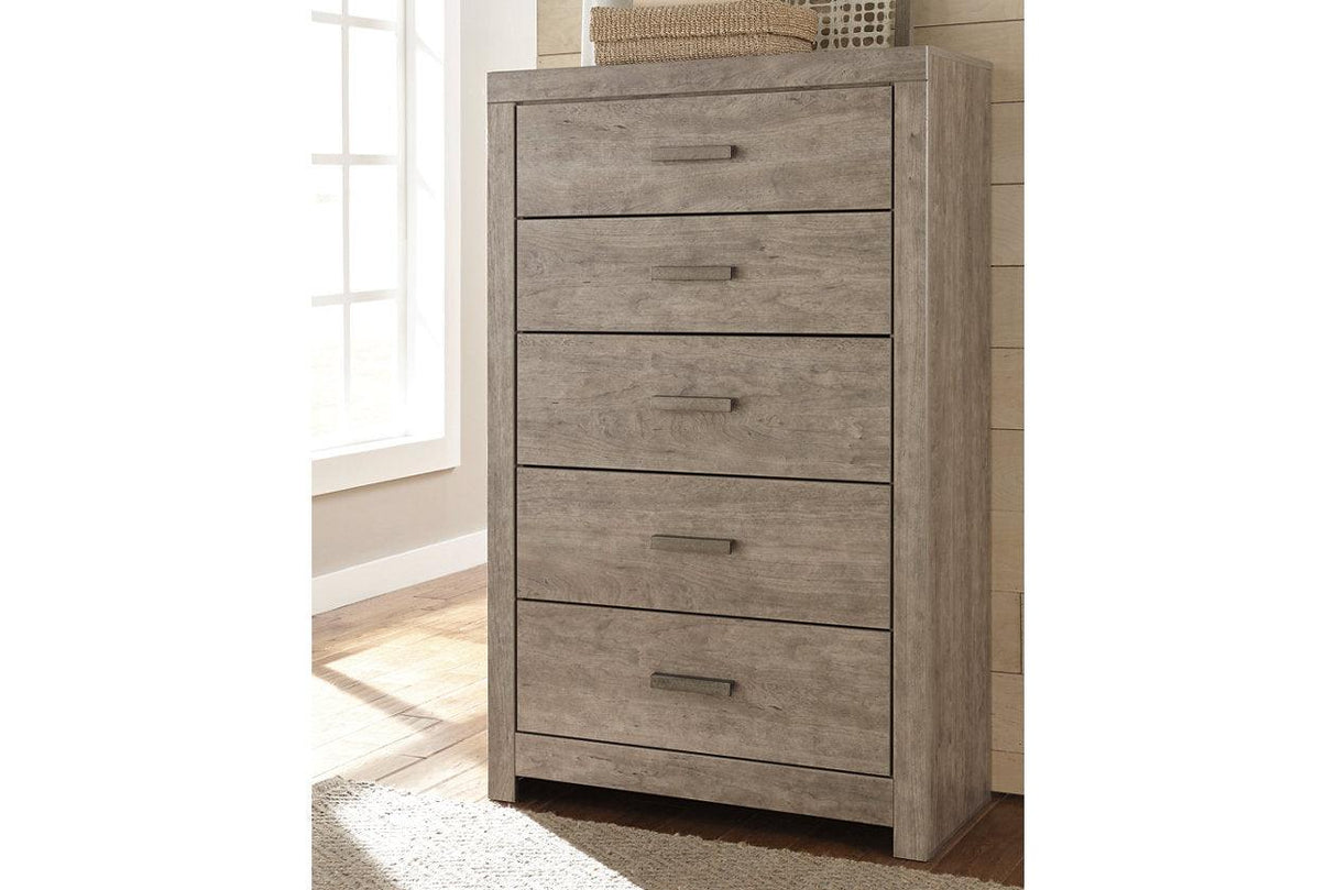 Culverbach Gray Chest of Drawers by Ashley at Eve Furniture