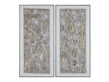 Cumberland Brown/Gold Canvas by Crestview at Eve Furniture