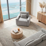 Cumulus Gray Convertible Queen Sleeper Sofa with Charging Ports by Homelegance at Eve Furniture