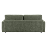 Cumulus Green 2-Piece Convertible RAF Sleeper Sectional by Homelegance at Eve Furniture
