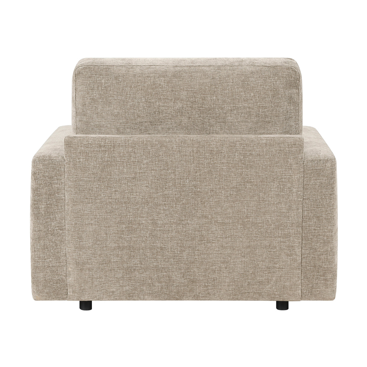 Cumulus Taupe Convertible Sleeper Chair with Charging Ports by Homelegance at Eve Furniture