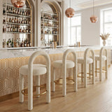 Curco Beige Counter Stool (Set of 2) by Zuomod at Eve Furniture