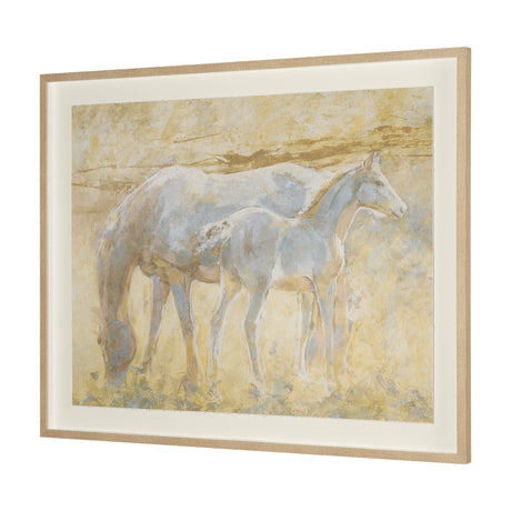 Curious I by Mercana Studio Hand Embelished Framed Artwork Matted under Glass by Mercana at Eve Furniture