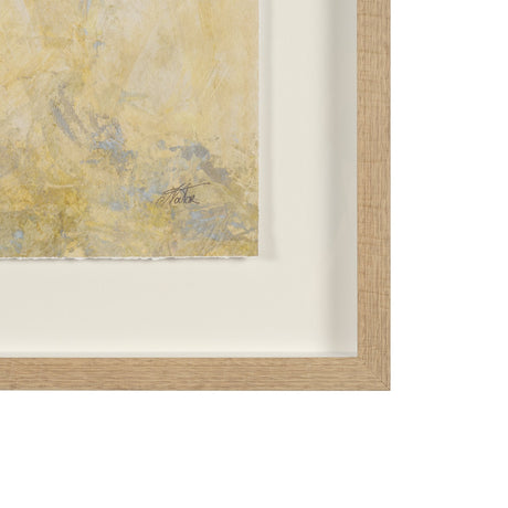 Curious I by Mercana Studio Hand Embelished Framed Artwork Matted under Glass by Mercana at Eve Furniture