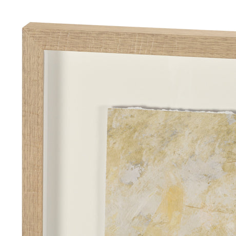 Curious I by Mercana Studio Hand Embelished Framed Artwork Matted under Glass by Mercana at Eve Furniture