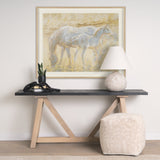 Curious I by Mercana Studio Hand Embelished Framed Artwork Matted under Glass by Mercana at Eve Furniture