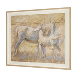 Curious II by Mercana Studio Hand Embelished Framed Artwork Matted under Glass by Mercana at Eve Furniture