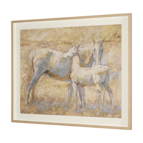 Curious II by Mercana Studio Hand Embelished Framed Artwork Matted under Glass by Mercana at Eve Furniture