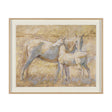 Curious II by Mercana Studio Hand Embelished Framed Artwork Matted under Glass by Mercana at Eve Furniture