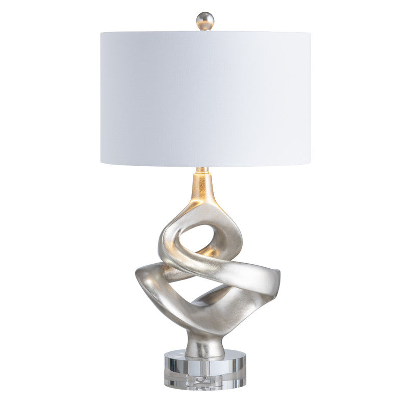 Curran Silver Table Lamp by Crestview at Eve Furniture
