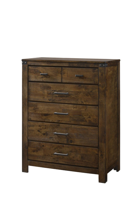 Curtis Brown Panel Bedroom Set by Crown Mark at Eve Furniture