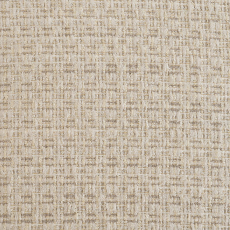 Curtis Cream Fabric Barrelback Half-Moon Base Dining Armchair by Mercana at Eve Furniture