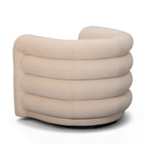 Curves Performance Velvet Swivel Accent Chair by TOV Furniture at Eve Furniture