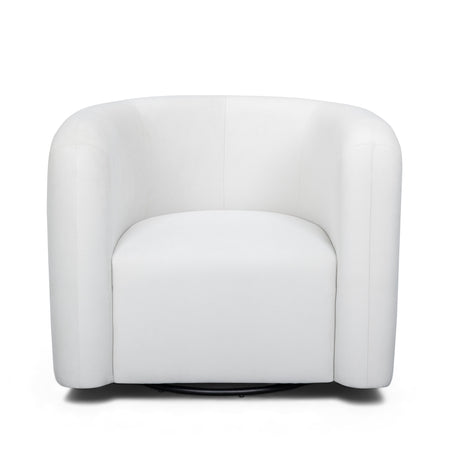 Curves Performance Velvet Swivel Accent Chair by TOV Furniture at Eve Furniture