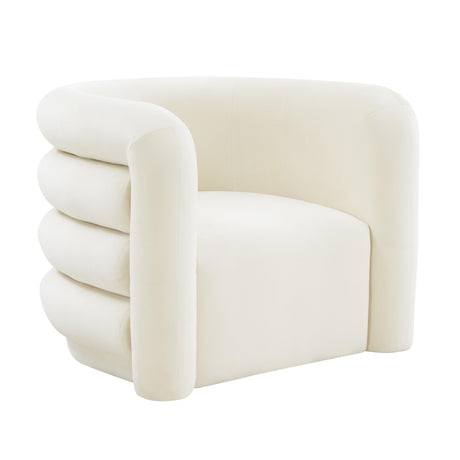 Curves Velvet Lounge Chair by TOV Furniture at Eve Furniture