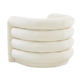 Curves Velvet Lounge Chair by TOV Furniture at Eve Furniture