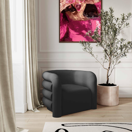 Curves Velvet Lounge Chair by TOV Furniture at Eve Furniture