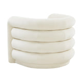 Curves Velvet Lounge Chair by TOV Furniture at Eve Furniture