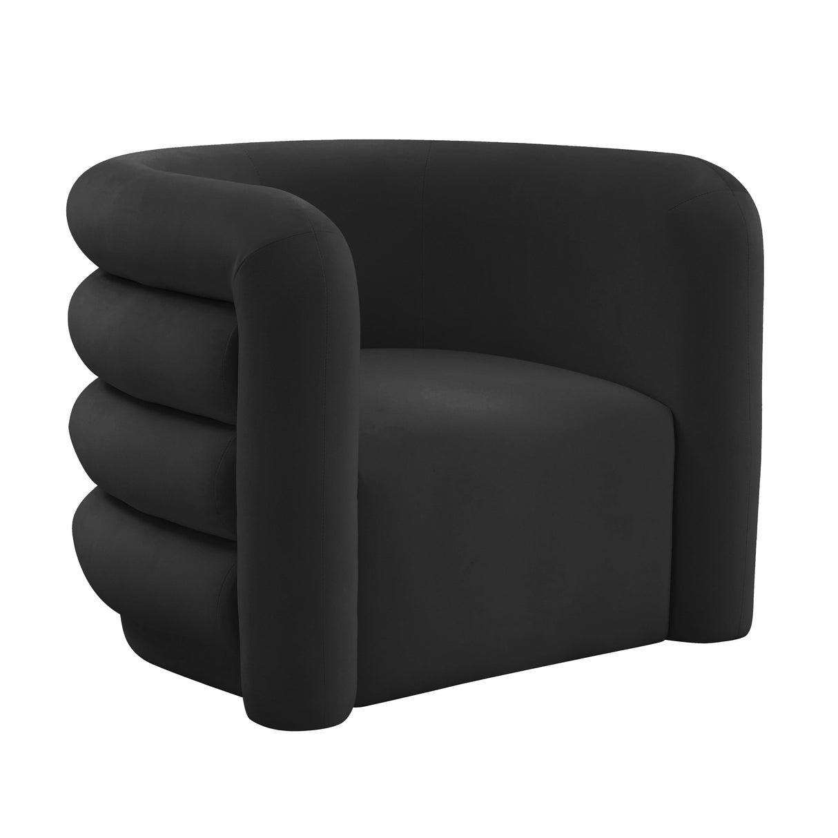 Curves Velvet Lounge Chair by TOV Furniture at Eve Furniture